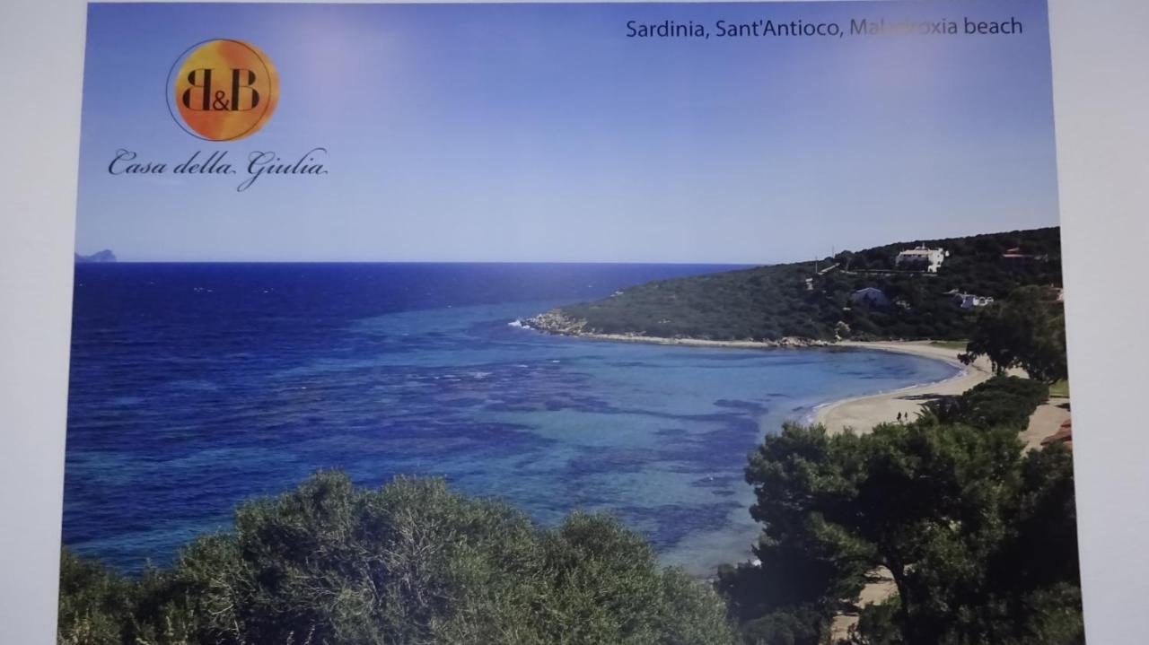 B&B Casa Della Giulia SantʼAntìoco Dış mekan fotoğraf