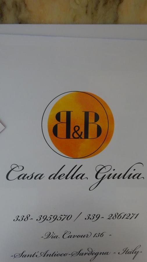 B&B Casa Della Giulia SantʼAntìoco Dış mekan fotoğraf